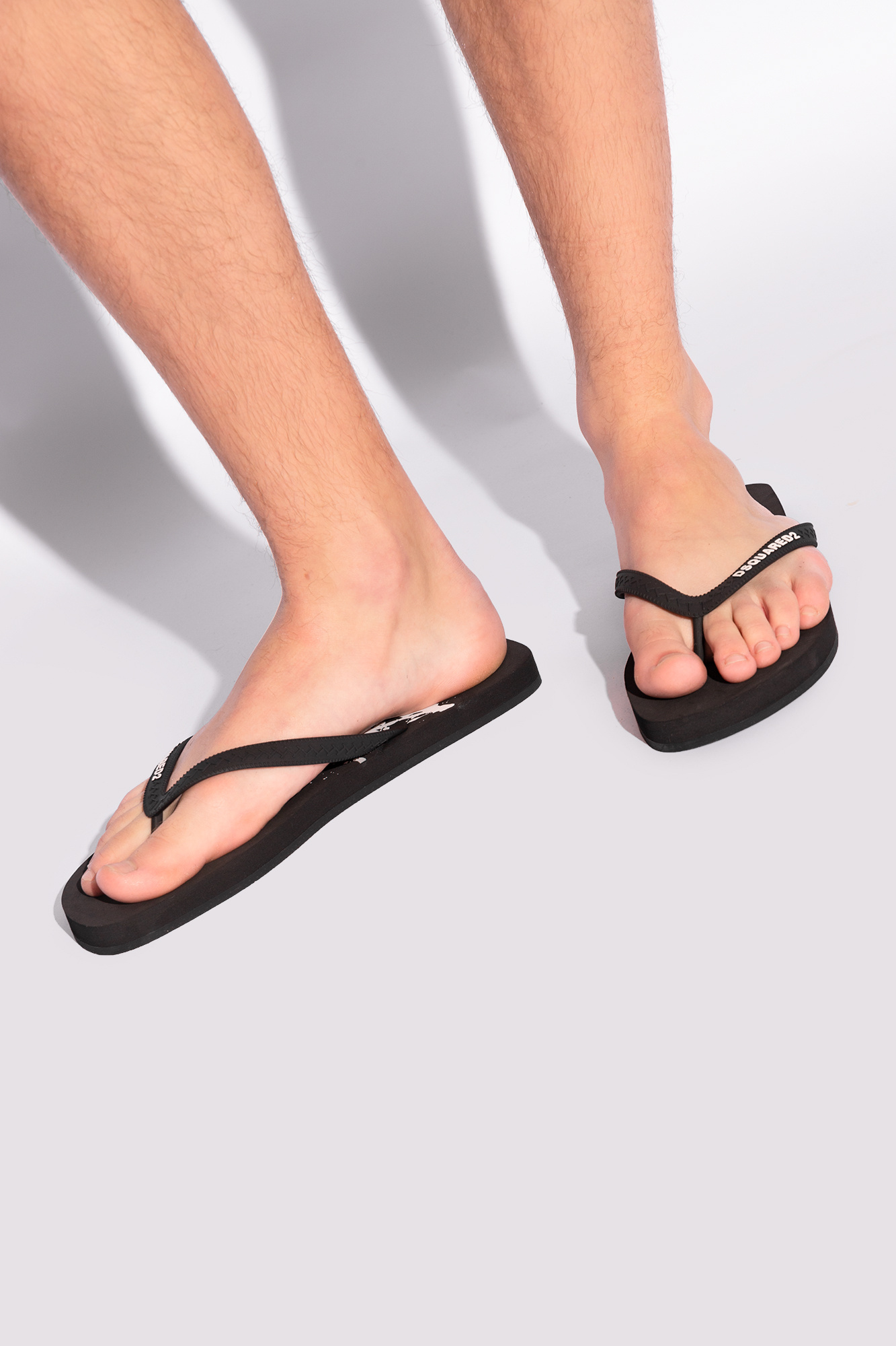 Dsquared flip flops sales mens